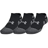 Under Armour Unisex Adult Performance Tech Pro No Show Socks (3-Pack)