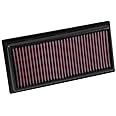 K&N Engine Air Filter: Reusable, Clean Every 75,000 Miles, Washable, Replacement Car Air Filter: Compatible 2012-2019 MITSUBISHI/DAIHATSU/NISSAN/TOYOTA (Attrage, Mirage, Terios, Livina, Vios), 33-3016