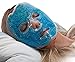 Bodi Gel Eye Mask Cold Pack - Heat Compress - Reduce Puffiness, Bags, Dark Circles, and Headaches with Ice Cover for Skin Care, Sinus Pressure, Sleep, Migraines