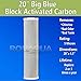 2 pcs Big Blue CTO Carbon Block Water Filters 4.5