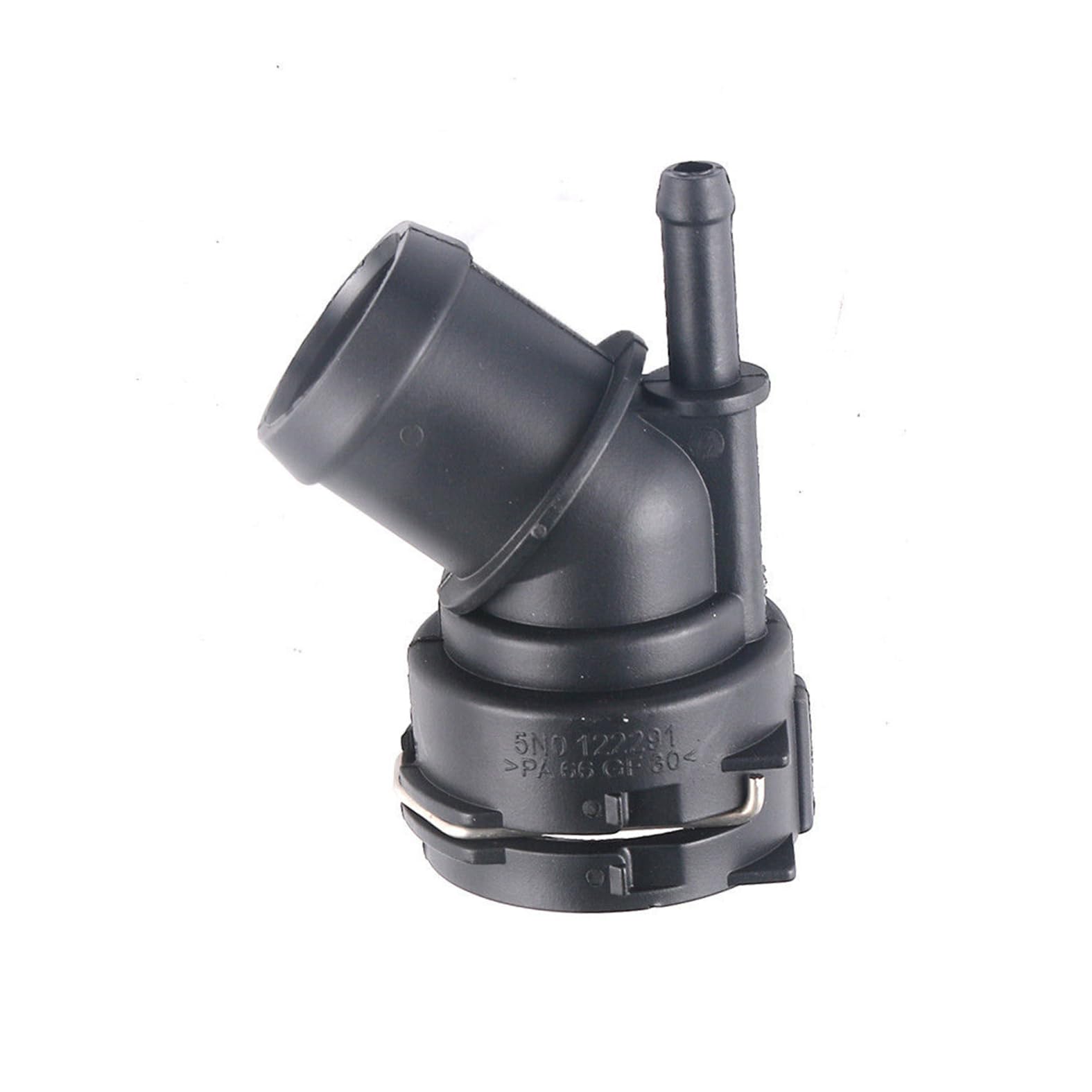 Photo 1 of Upper Radiator Hose Pipe For 2009-2017 VW Tiguan 2.0L Volkswagen Engine Cooling-Upper Coupling 5N0122291 5N0-122-291 Engine Upper Radiator Coolant Hose Connector Pipe