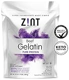 Zint Beef Gelatin (2 lb): Grass-Fed, Paleo-Friendly, Non-GMO Collagen Protein for Thickening