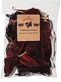 Dried Mexican California (Anaheim) Chiles El Molcajete Brand Resealable Bag ‐ 5 oz Mexican Recipes, Tamales, Salsa, Chili, Meats, Soups, Stews & BBQ