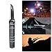 Futuresky Tactical Flashlight Survival Rescue Self Defense Emergency Knife With LED Rechargeable Adjustable Torch and Window Breaker For Car Home Vehicle Camping Hiking Hunting Travel