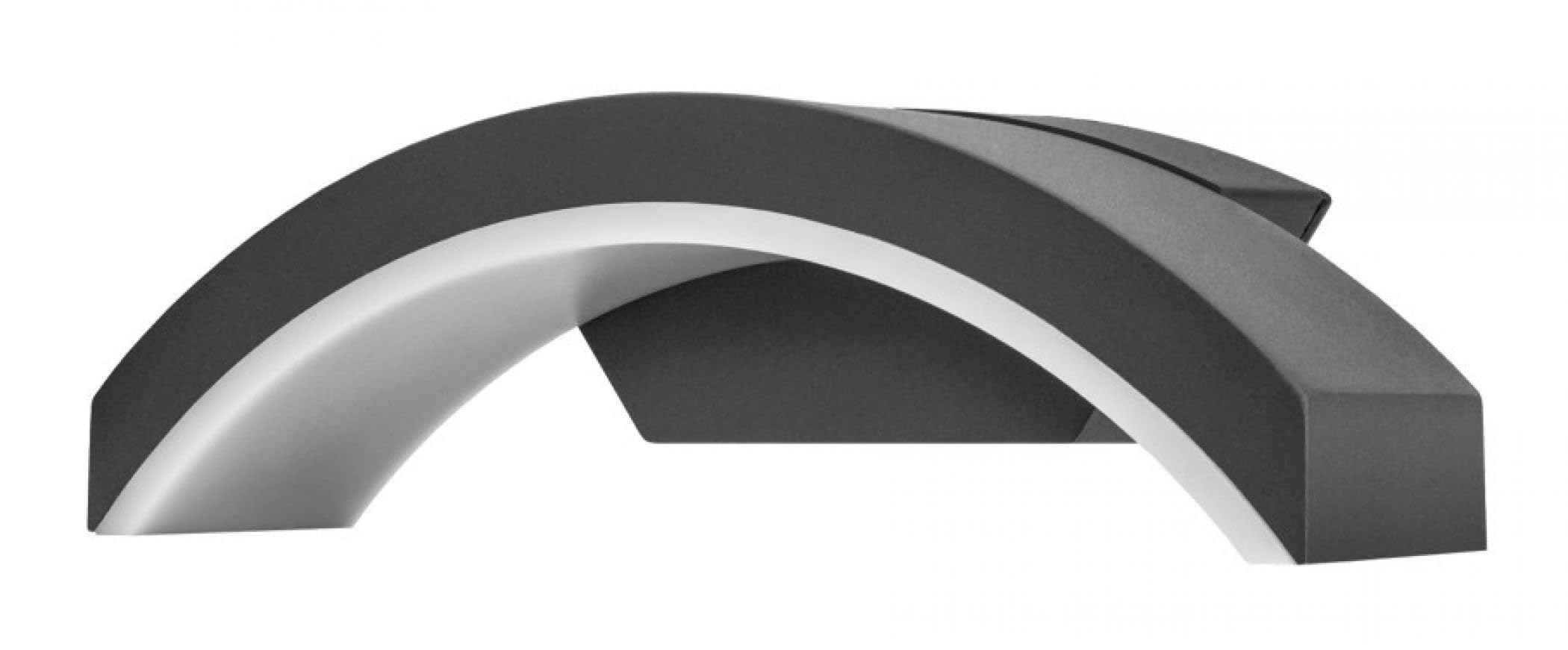 Integral Led Outdoor Curve Wall Light 7W 4000K 420lm IP54