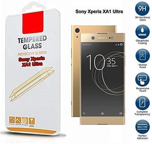 Tempered Glass Mobile Phone Screen Protector 9H Hardness Anti Scratch Crystal Clear Compatible With Xperia XA1 Ultra