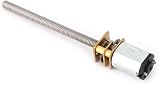 Zunate N20 12V Gear Motor 1000RPM Ball Screw M4x55mm Lead Screw Thread Output view 6