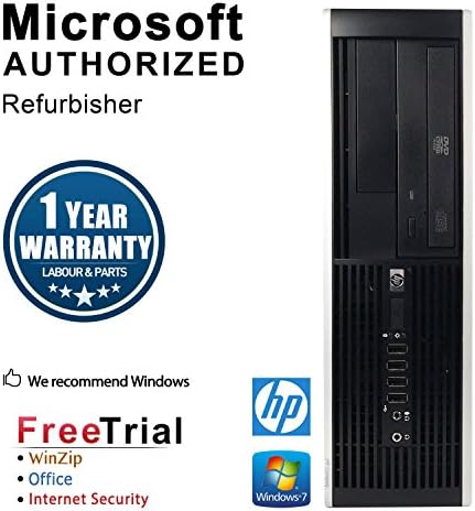 HP Compaq 6005 Pro Small Form Business High Performance Desktop PC (AMD Phenom II x 4 B95 3.0, 1GB DDR3, 80G HDD, DVD-ROM, Windows 7 Professional 64)(Certified Refurbished)