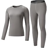 gagli Long Johns for Women - 2 Styles: 185g Lightweight Base Layer Set & 220g Micro-Fleece Lined Thermal Underwear