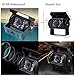 Camecho Vehicle DC 12V -24V Rear View Camera 18 led Night Vision Waterproof Reversing Camera Backup Cameras for Truck/Trailer/Van/Camper