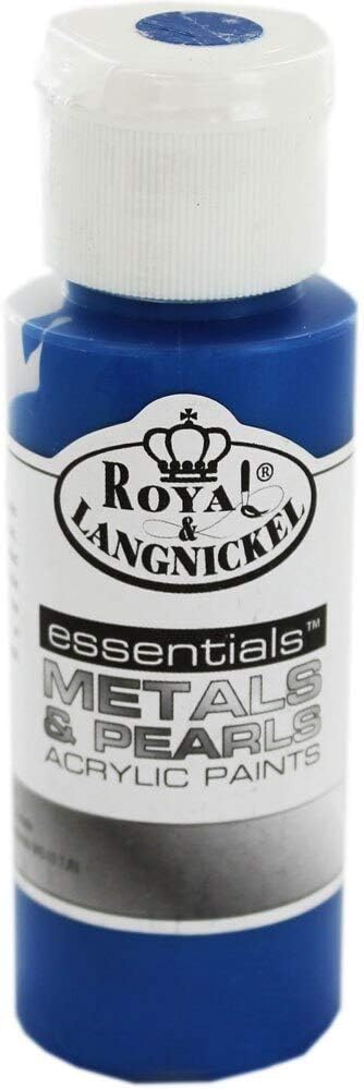 Royal & Langnickel Acrylic Paint - 59ml PEARL SAPPHIRE PAINT, Blue Gloss, 59 ml (Pack of 1)