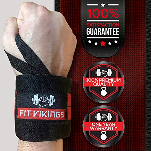 Wrist Wraps Weightlifting 18" Professional Grade Wrist Brace for