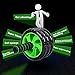 IFLYING AB Abdominal Exercise Three Wheel Roller Gym Tone Fitness Body Strength Training Roller