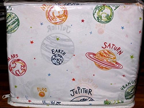 charles street 3-pc TWIN SIZE PLANETS sheet set