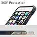 iPhone 6 Case,Wollony Rugged Hybrid Dual Layer Armor Protective Back Case Shockproof Cover for iPhone 6 4.7 inch - Heavy Duty - Slim Hard Shell Protection - Impact Resistant Bumper (Deep Blue)
