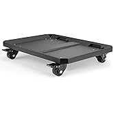 Heavy Duty Tool Box Dolly Fit for ToughBuilt StackTech Toolboxes | 4 Swivel Casters, with Lock System ,Carbon Steel Materials ,Toolbox Cart for Garage &amp; Jobsite
