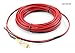 CablesOnline, 25ft 18 AWG Speaker Wire Single Cable with RCA Male Plug, AV-SK125