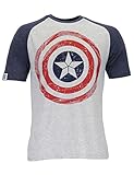 Marvel Avengers Mens' Captain America T-Shirt
