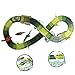 TTOUADY Christmas Dinosaur Toys Train Race Car Track Sets, Bridge Create A Road 8 Large Dinosaurs, Learning Toys for 3 4 5 6 7 8 Years Old Boys Girls Kids Toddlers