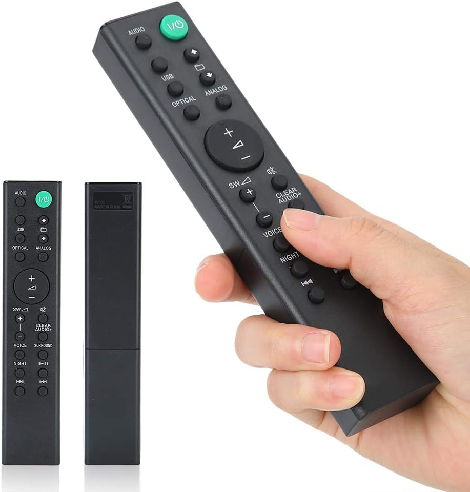 Socobeta Multi-functional Remote Control Quick Response Soundbar Controller RMT-AH103U Universal for Speaker