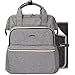 Premium Diaper Bag Backpack by Liname - Extra-Wide Zip Opening, Large Capacity & Stylish Design - Includes Bonus Stroller Straps & Waterproof Changing Pad - Easy to Clean and Looks Great