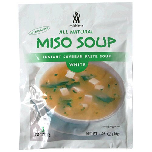Mishima Instant Soup Mix, Red Miso, 1.05Ounce Packets