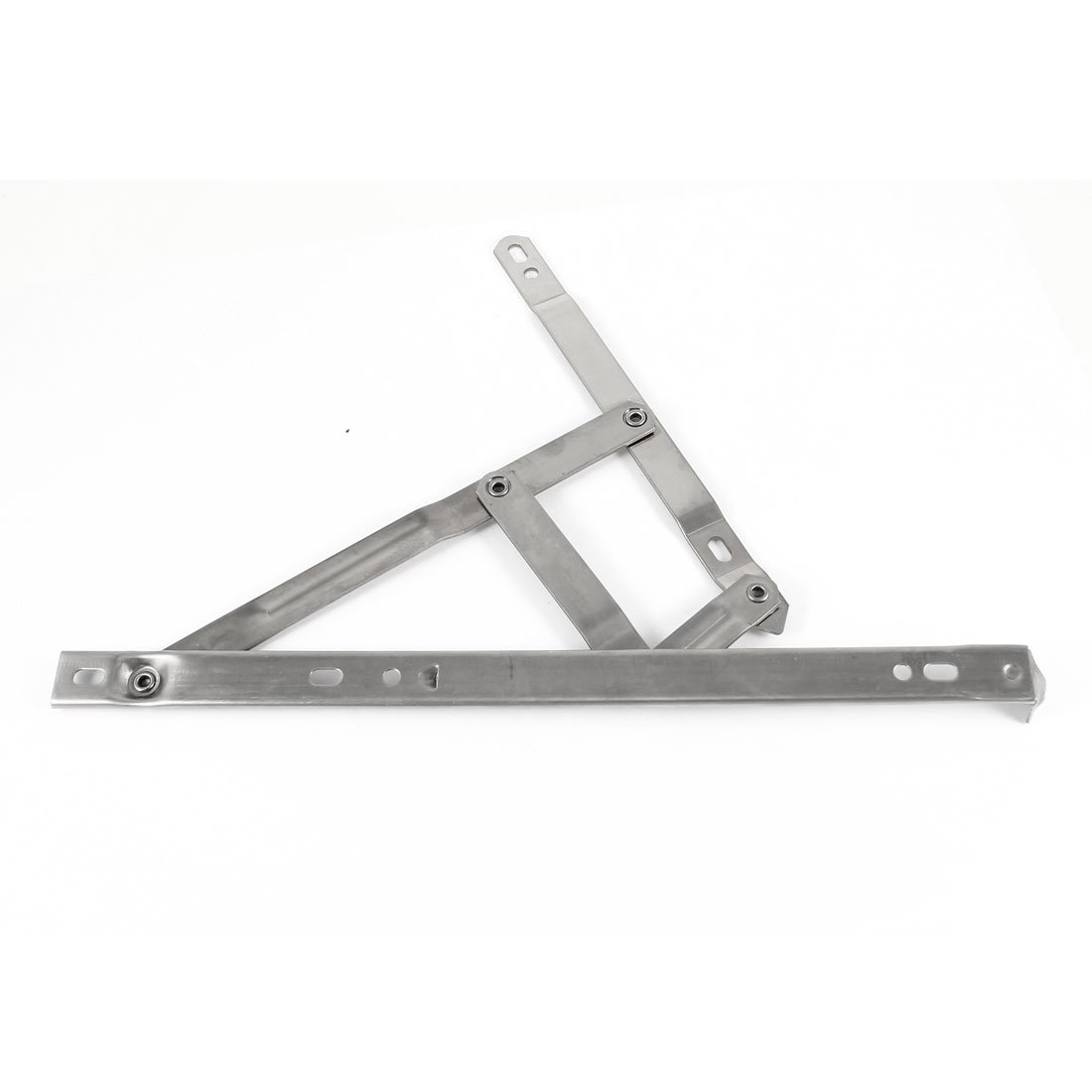 Sourcingmap Stainless Steel 12" 300mm Long Side Hung UPVC Window Friction Hinge
