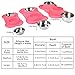 Vivaglory Dog Bowls Stainless Steel Water and Food Bowl Pet Puppy Cat Feeder with Non Spill Skid Resistant Silicone Mat, Medium, Pink