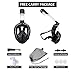 Full Face Snorkel Mask,180 Panoramic View Anti Fog Anti Leak Snorkeling Mask,Comfort and Superior Optics in A Snorkel Mask with Detachable Camera Mount for Adult and Kids