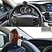 MeiBoAll Brown Hickory Car Auto Steering Wheel Suicide Spinner Handle Knob Booster