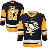 Sidney Crosby Pittsburgh Penguins Black Yellow NHL Kids 4-7 Alternate Third Jersey