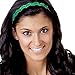 Hipsy Women's Irish Green Headband St Patricks Day Accessories Clover Headband Gift Packs (St Patty's Day Green Glitter 3pk)