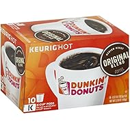 Dunkin' Donuts Original Blend Coffee for K-cup Pods, Medium Roast, For Keurig Brewers, 60 Count