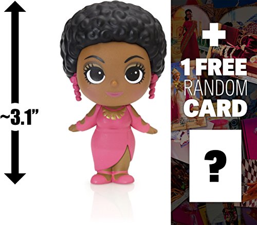 1980 Afro Barbie: ~3.1" Barbie x Funko Mystery Minis Mini-Figure + 1 FREE Official Barbie Trading Card Bundle