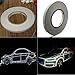 AUDEW 45m x 10mm Car Reflective Body Rim Stripe Sticker DIY Tape Self-Adhesive 150feet