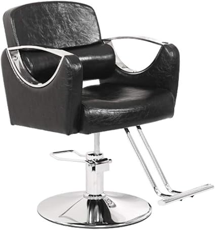 Simple Hydraulic Barber Chair Reclining Salon Beauty Haircut