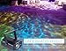 DuaFire 7 Colors LED Laser Light Projector, Voice-activated Stage Strobe Light with Remote Control, Energy-Saving Water Ripples Lights for Party, KTV, Disco, Home Club, Bar, Wedding