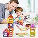 Tomons Magnetic Blocks for Kids, 76 Pcs Magnet Building Tiles Block Construction Toys, Creativity Kids Educational Toys Kid Brain Games STEM Toys for Girls and Boys