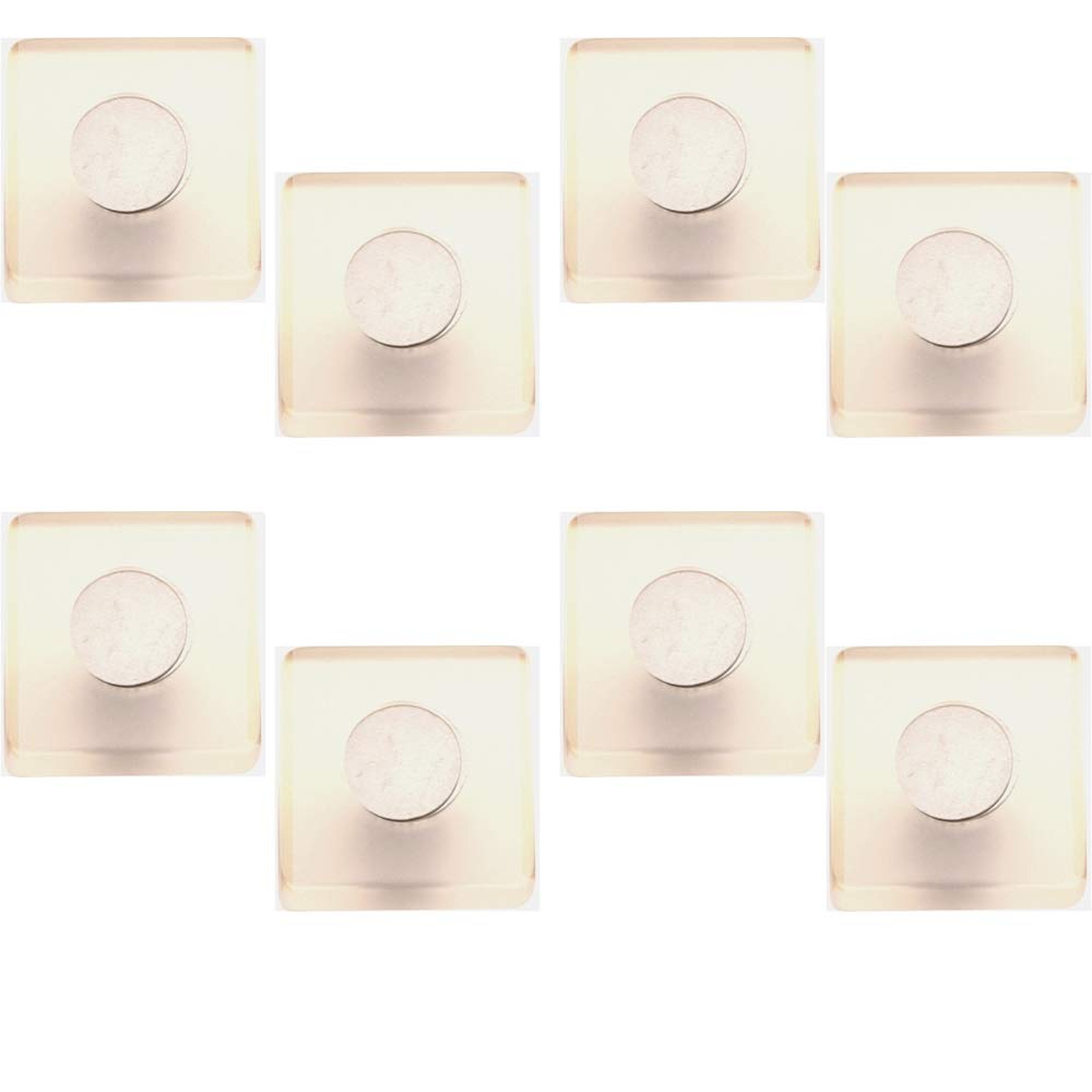 POMOLINE A741-3 Cabinet Knob Handle, Translucent Ice