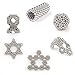 Synmila Magnetic Fidget Toy with 216pcs Rollable Magnets Fidget Toys For Anxiety Stress Helps Focusing Magnetic blocks Sculpture Toys Decoration Bright Silver