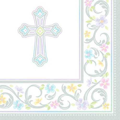 Inspirational Religious Party Supplies And Decorations For Baptism Confirmation Holy Communion Dedication Themed Plates… - Image 4