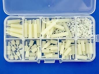 Electronics-Salon M2,5 Nylon Hex M-F Espaciador / Tornillo / Tuerca Kit