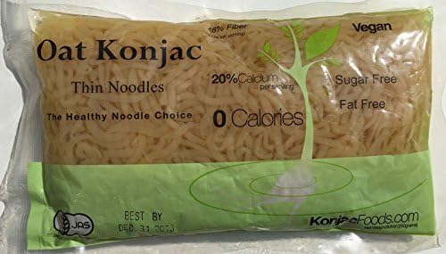 Konjac Shirataki Oat Thin Noodes 8.8 oz (Pack of 24)