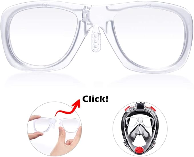 Amazon Hengbird シュノーケルマスク 度付きレンズ 近眼レンズ 水中マスク用 G3マスク用 左右レンズを自由組み合わせ クリア視野 近眼に対応 左目 5 0 Hengbird マスク