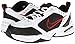 Nike Air Monarch IV Training Shoe (4E) - White/Black/Varsity Red, Size 9 US