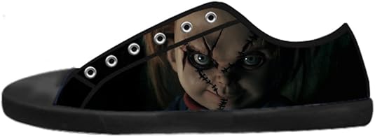 Custom Horrific Bride of Chucky LowTop Canvas
