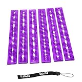 Estone 6pcs Number Letters Frill Paste Edge Straight Frilling Cake Cutter Gum Tools