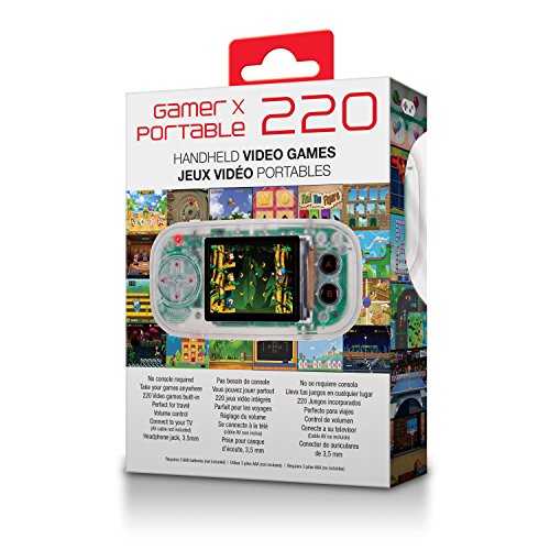 image for My Arcade Gamer X Portable Gaming System with 220 Built-in 16 bit Hi-r