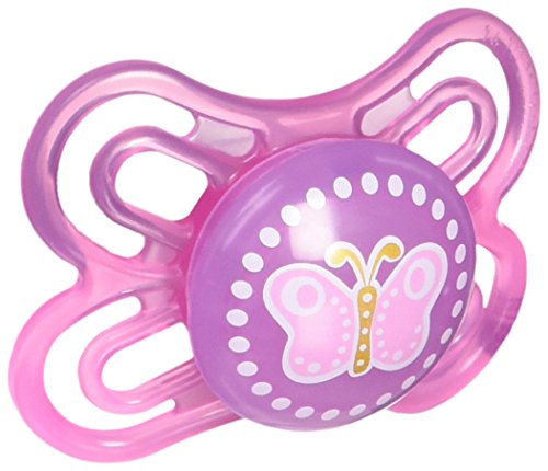 MAM Perfect Orthodontic Pacifier, Girl, 0-6 Months, 1-Count