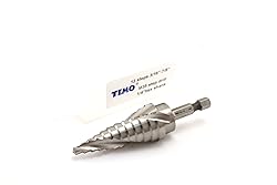 TEMO M35 Cobalt Spiral Flute Step Drill, 12 Size